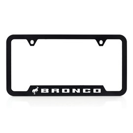 Ford Bronco UV Printed Plastic License Plate Frame