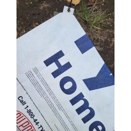 Tyvek 4 - Self Adhesive Grommet Tabs w/ Cords for Tyvek Homewrap Tent Footprint sheets