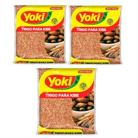 Trigo Brasileiro para Kibe Yoki 500 g - Pack of 3 x 500g - Bulgur Wheat