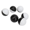 6PCS Golf Balls Synthetic Rubber Resin Putting Practice Ball for