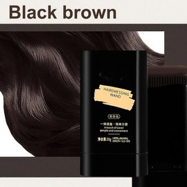 LQIOACU 1 Stück HaarfäRbekamm, 2-In-1 Instant HaarfäRbestift Mit Integriertem, Haar Concealer Grauhaarabdeckung, Wasser- Und SchweißFest Für Haar Instant Hair Color Stick