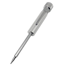 Pocket Screwdriver with Clip and Magnet - Phillips and Slotted-Flat Head - Small Tool with Magnetic Tip