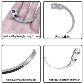 MUU 3 pcs Security Tag Remover Magnet,Clothes Alarm Remover, Handheld Hook Pin Detacher,Tool for EAS Detacher Clothes Shoes Tag Pins Hard Tags