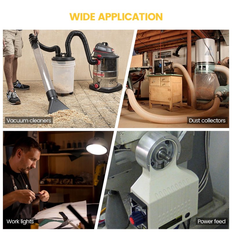 Dust Collector Remote Switch, Ortis 220V Wireless Remote Switch for