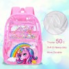 TXHVO 16" Clear Backpack, 3Pcs Transparent Bookbag, Heavy Duty See