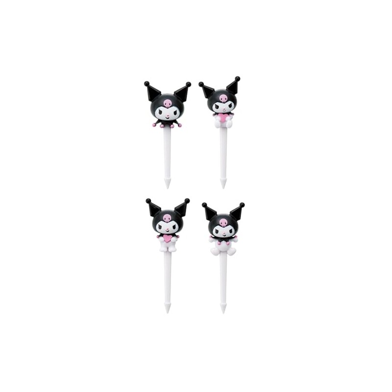 Skater LKP5D Lunch Picks 4 Skewers Decoration Sanrio Chromi