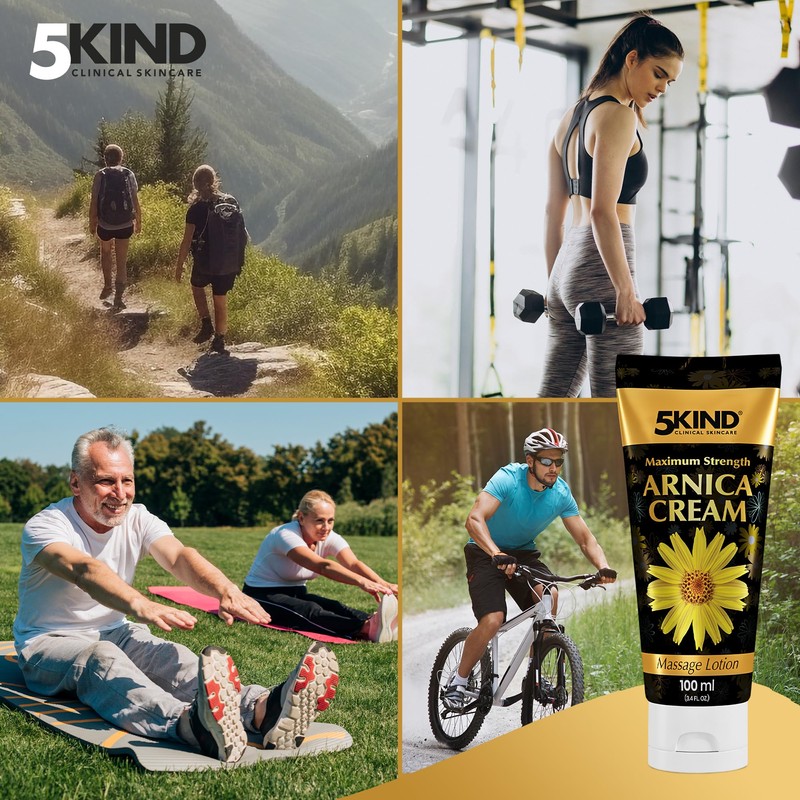 5KIND CLINICAL SKINCARE 5kind Arnica Cream for Bruising and Swelling