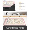 Rnivvi Dish Drying Mat for Kitchen Counter, 12 x 19"