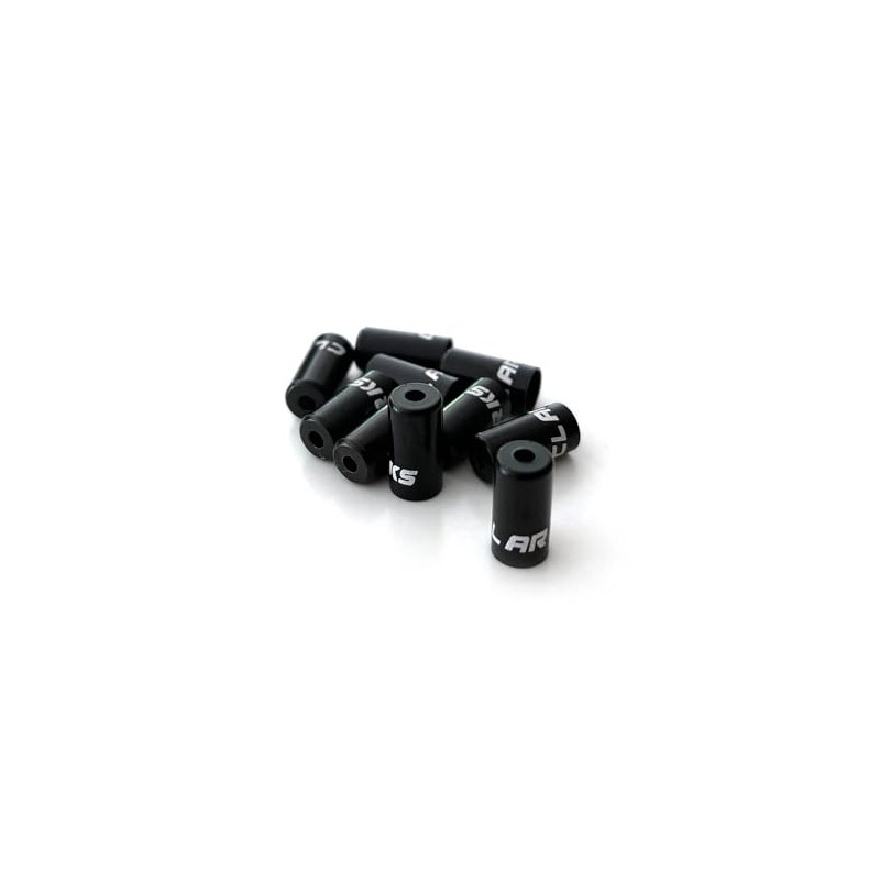 Clarks Cycle Systems Alloy Gear Cable Outer End Ferrules, 4.3mm,