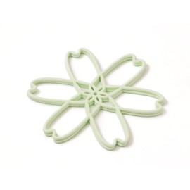 iPROTECT - Stack Expert | Multi-Purpose BPA-Free Silicone Pots/Pans Protector. Set of 2 or 3. for All Cookware Sizes, Protects Coating & Scratches, Trivet for Larger cookware (Pistachio Green, L)