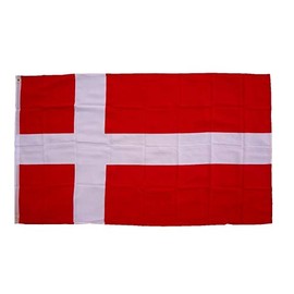 Flaggenfritze Flag of Denmark + Free Sticker