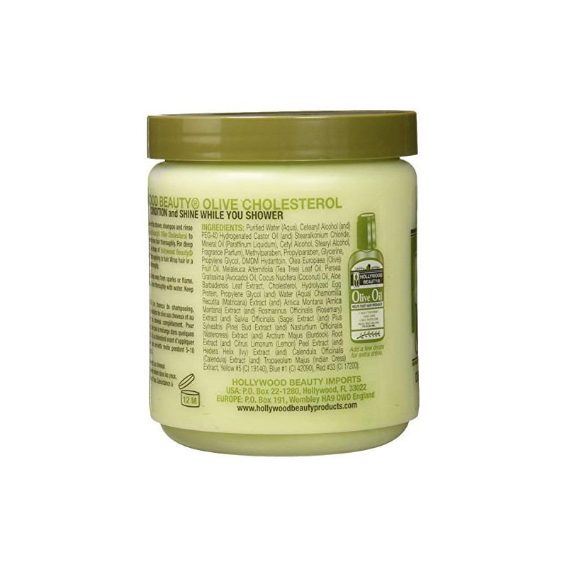 Hollywood Beauty Olive Cholesterol, 20 oz (Pack of 2)
