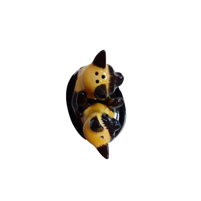 XGAGHB Salt and Pepper Shaker Set Figurine Ceramic Tableware Home