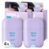 Dalif Glam Fine Hair Fixing Stick Hard Hair Wax, 16g, 4 Pieces / 달리프 글램 잔머리 고정 스틱 하드 헤어왁스, 16g, 4개