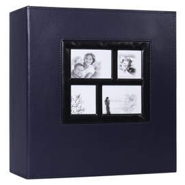 RECUTMS Photo Album 4x6 1000 Pockets Photos, Extra Large Capacity Family Wedding Picture Albums Holds 1000 Horizontal and Vertical Photos (Blue)