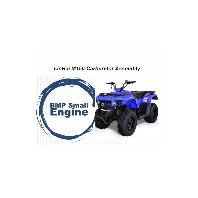 BMP Carburetor Carb Assembly For LinHai M150 Mid Size ATV