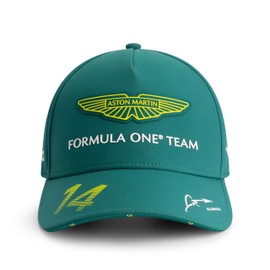 Aston Martin F1 2025 - Sombrero de equipo para niños, color verde, talla única, Verde, Talla única