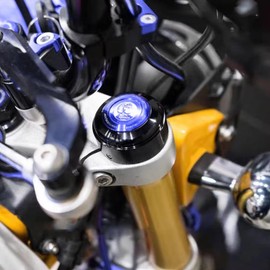 For Monkey 125 monkey125 2024 2023 2022 Accessories Front Shock Absorber Cover Motorcycle Shock Absorber Seal Cover Front Shock Shell Shock Top Cap Decorative Cover (Black)