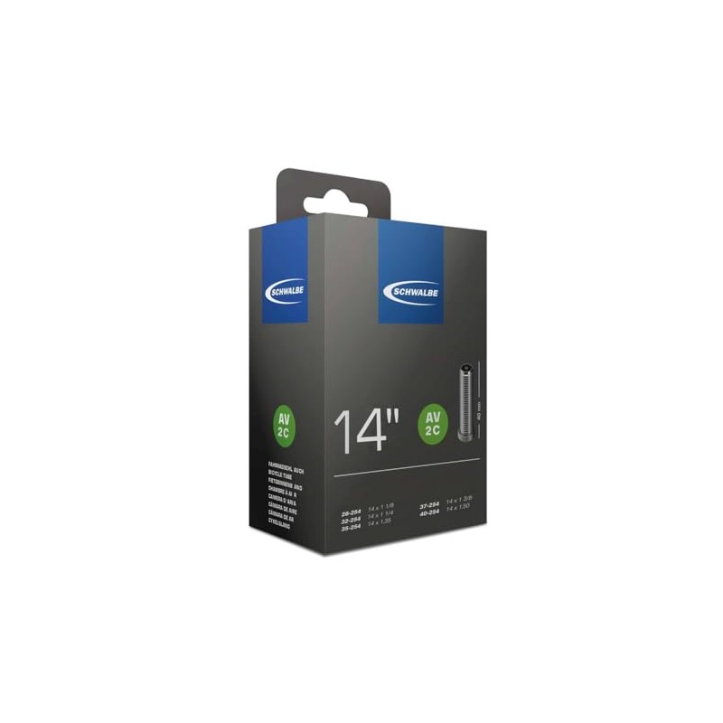 Schwalbe Unisex - Adult AV Tube, Multicoloured, One Size