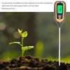 Soil Moisture Meter 4 in 1 Digital Backlight Plant Temperature