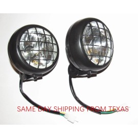 TXW NEW Headlight Pair for Yamaha ATV1997-2001 Banshee YFZ350 1996-01 Warrior YFM350
