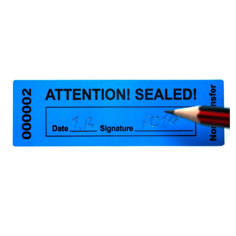 Stamp Evident - Void, Sealed Warranty Sticker, Security Label 25