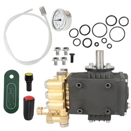 Timunr 3600PSI Maximum Pressure, 4.9GPM Pressure Washer Pump, 3/4 Inch Shaft Washer Pump