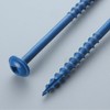 BNUOK Pocket Hole Screws 1 Inch, 150Pcs, Anti-Rust Blue Coated