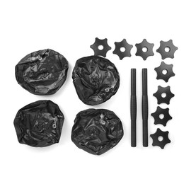 Adjustable Dumbbells, Portable Adjustable Dumbbells Muscle Training Domestic Yoga Shaping Equipment Power Training Products Water Filled Weights Travel