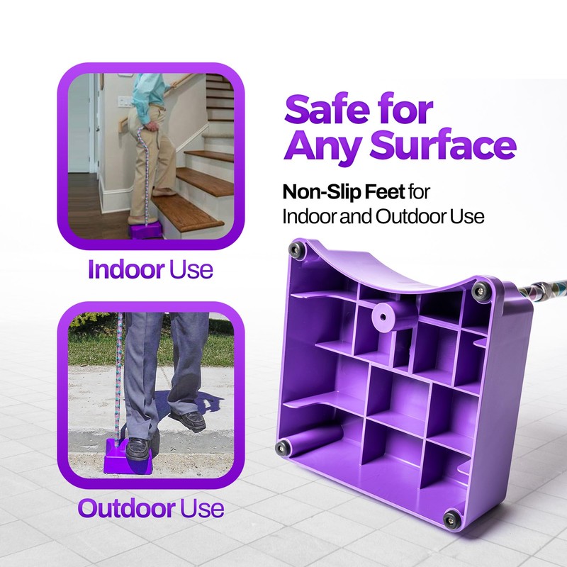 EZ-Step Stair Climbing Assist Cane – Stair Lift for Seniors,