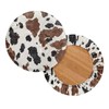 PCSJRKG - Juego de 2 fundas redondas para taburetes de