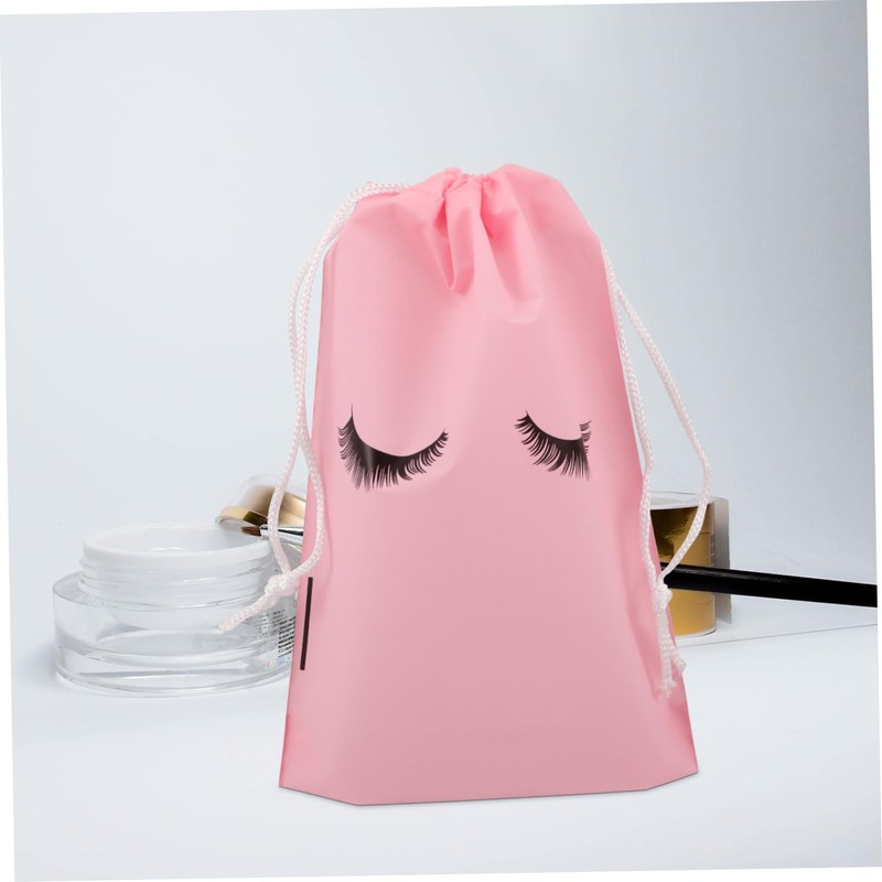 Gatuida 50pcs Matte Travel Makeup Bags for Cosmetics Durable Drawstring