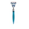 eShave 5 Blade Shaving Razor, Blue