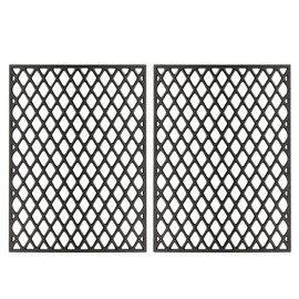 Utheer Cast Iron Grill Grate for Pit Boss 820 850 Series Grill, Pit Boss 820 Series Wood Pellet Grills, Fit Pit Boss Pro Series II 850 Wood Pellet Grill, Pit Boss Grill Replacement Parts, 2 Pack