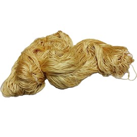 Knitsilk 3 Ply 100% Mulberry Silk Lace Weight Yarn Perfect for Knitting & Crocheting and Weaving | Premium Quality Silk Yarn for Luxurious Creating Projects(50Gm–260Yards, Pastel Yellow)(Pack of 5)