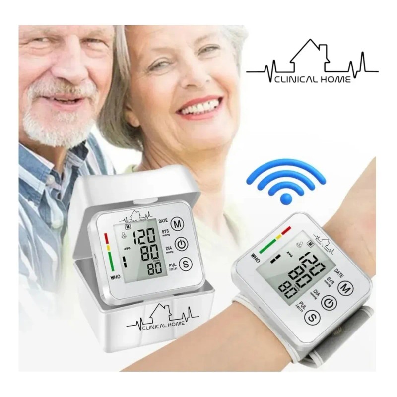 Glucometro Digital Y Medidor De Pesion Muñeca + Oximetro