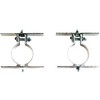 Pipe Post Mounting Brackets (Two Signs)