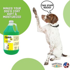Clean Shampoo for Dogs and Cats with Great Long Lasting Scent 1 Gallon | Cruelty-Free | Paraben-Free | Biodegradable and Non-Toxic | Made in USA