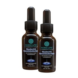 Vitamina B12 Sublingual Energía y Vitalidad 2 Pack - 2 Frascos Gotero 30 ml Indigo Life Nutráceuticos