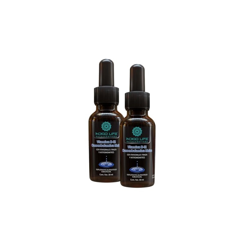 Vitamina B12 Sublingual Energía y Vitalidad 2 Pack - 2