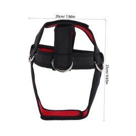 BIUDECO Nylon Weight Lifting Harness for Neck Exercise Neck Trainer with Comfortable Cap for Home Gym