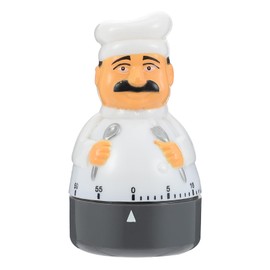 Generic Cute Cartoon Kitchen Timer Portable Countdown Accessory for Cooking Baking Homework and Yoga Stylish Chef Design for Home Decor and Practical Use Kitchen Office