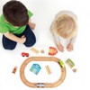Wooden Train Set for Toddler, Wooden Tracks fits Thomas, fits