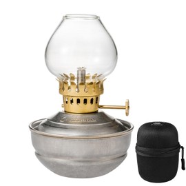 Thous Winds Oil Lamp, Retro Vintage Oil Lantern, Windproof Kerosene Lantern for Outdoor Camping Garden Decor Indoor Use, with Storage Case