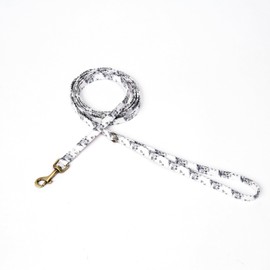 Organic Cotton Dog Leash for Small,Medium and Large Breed,Brass Hardware Pet Leash for Walking,Running and Training 6FT