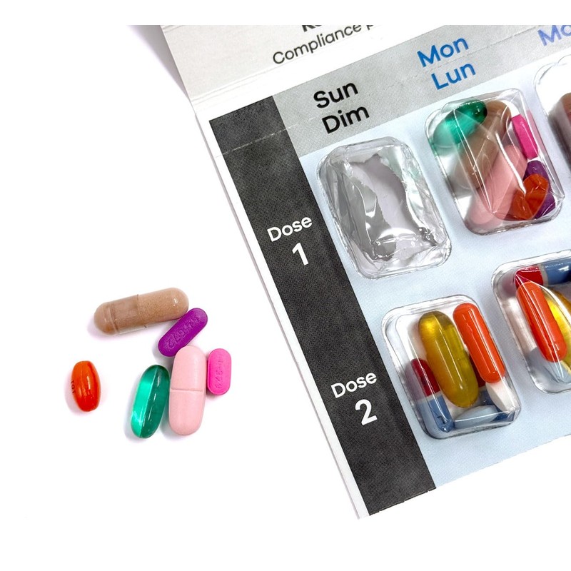 Generic Pill Pak - Weekly Twice a Day Blister Pack,
