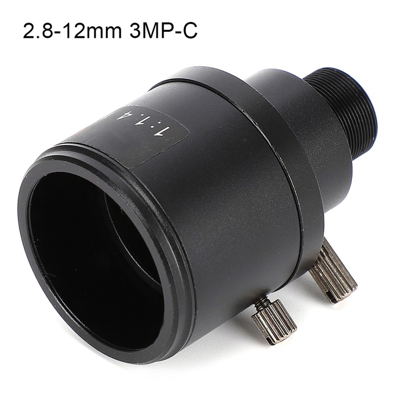 2.8-12mm 3MP HD Manual Zoom 1 / 2.7 M12 Mount
