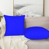 FHJLOVENEEDS Set of 2 Royal Blue Throw Decorative Couch Pillow