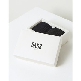 Daks (신세계센텀점)DBSS4F810WT 남성 발가락양말 2족 그레이 스트라이프배색 발가락 양말 2족 세트 (DBSS4F810WT) Men's Toe Socks 2 Pairs Gray Stripe Accent Toe Socks 2 Pairs Set