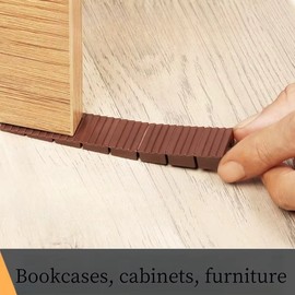 Furniture Leveling Shims for Uneven Furniture – 10-Piece Plastic Wedge Set for Stable Home Furniture Setup